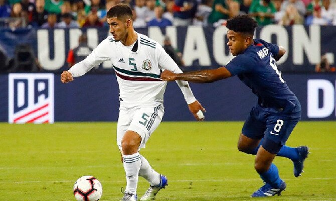 México en partido amistoso contra Estados Unidos