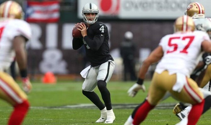 Raiders y 49's buscan su segundo triunfo del calendario 2018.