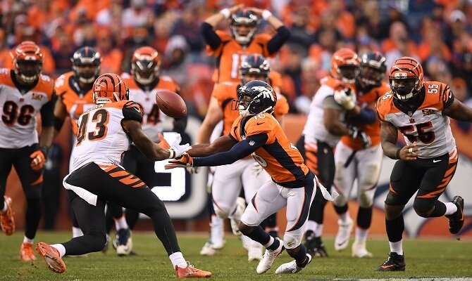 Los Bengalíes de Cincinnati buscarán dar la sorpresa ante los Broncos de Denver.