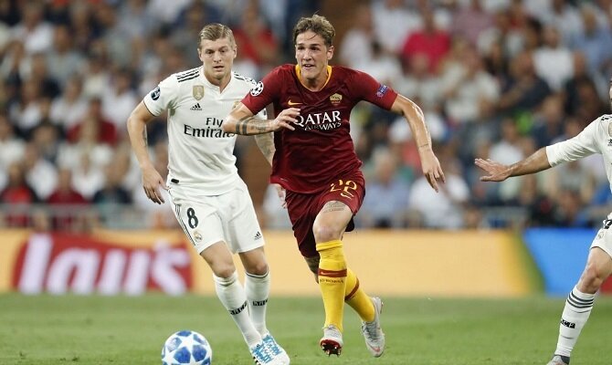 Zaniolo ha sido clave en el resurgimiento de la Roma, que recibe al Bologna.