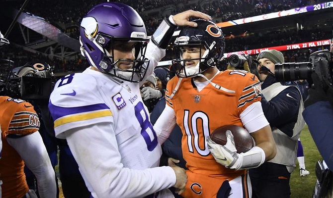 Vikingos de Minnespta y Osos de Chicago pelearán por el título del Norte de la NFC.