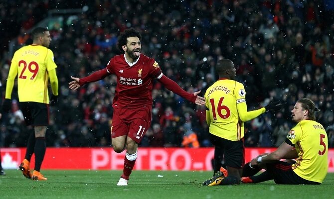 Mohamed Salah y el Liverpool buscan su primera victoria ante el Norwich City.