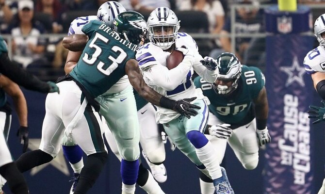 Vaqueros de Dallas y Águilas de Filadelfia anticipan pelear por el título del Este de la NFC.