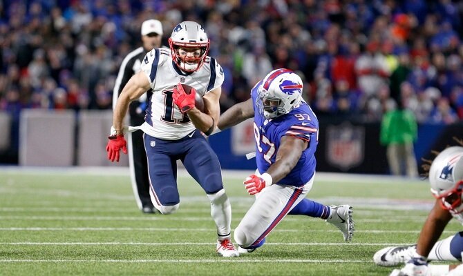 Los Patriotas de Nueva Inglaterra quieren mantener el dominio sobre los Bills de Búfalo.