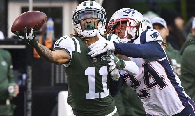 Jets de Nueva York ante Patriotas de Nueva Inglaterra.