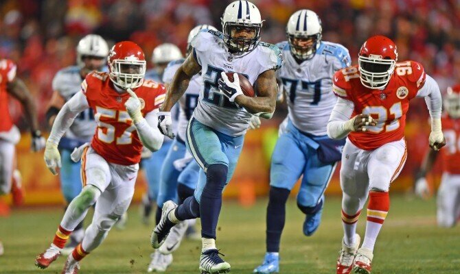 Los Titanes de Tennessee reciben a los Jefes de Kansas City.