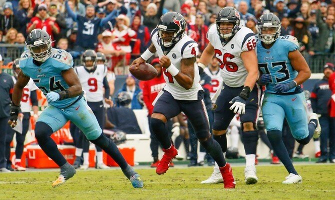 Texanos de Houston vs Titanes de Tennessee