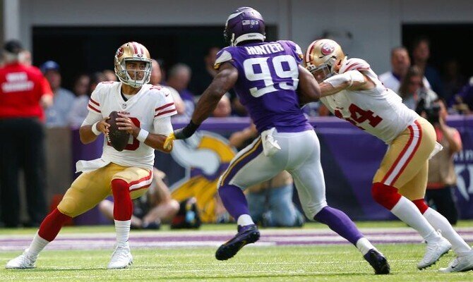 49's de San Francisco vs Vikingos de Minnesota