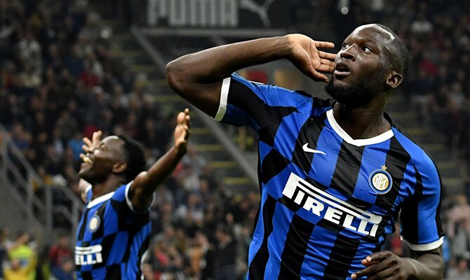 Lukaku en la Serie A Italiana