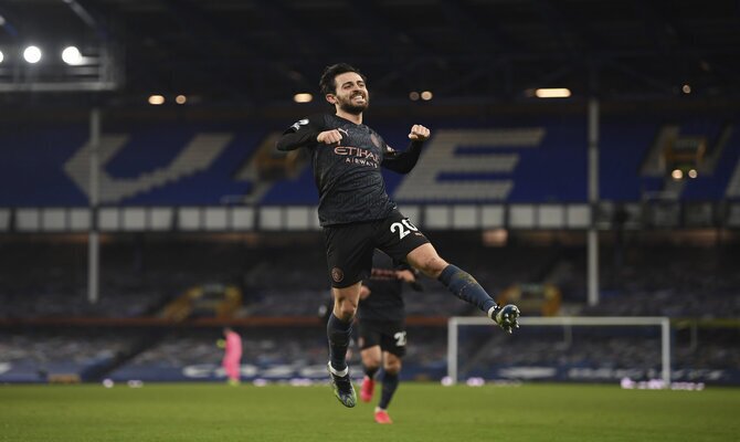 Bernardo Silva será uno de los protagonistas en las apuestas para el juego Borussia Monchengladbach vs Manchester City.
