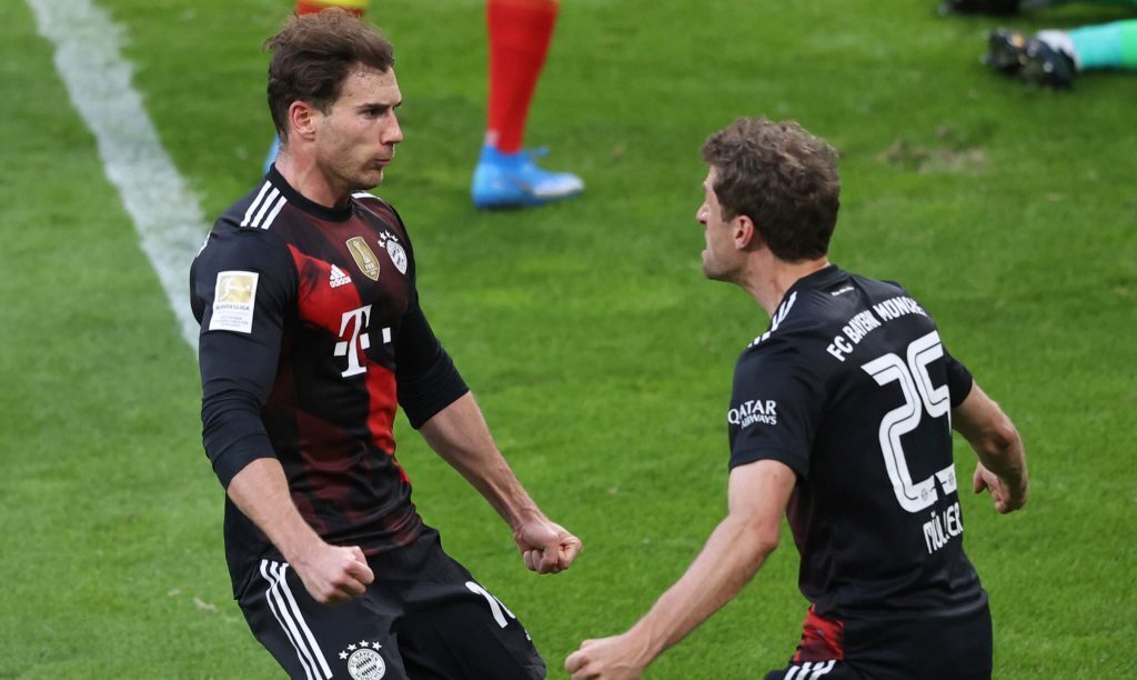 Thomas Müller y León Goretzka deberán tomar el protagonismo en el próximo Bayern Munich vs PSG de la Champions Legaue.