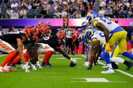 LA Rams y Cincinnati Bengals en el ultimo Super Bowl de la NFL