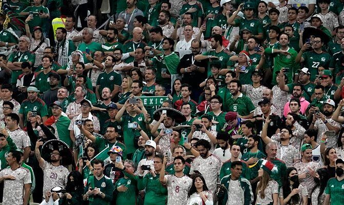 Aficionados mexicanos que acompañaron al Tri en el Mundial de Qatar 2022