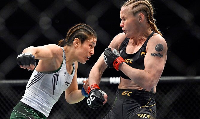 La mexicana Alexa Grasso ante Valentina Shevchenko en UFC 285