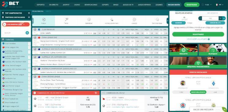 Deportes para apostar no 22Bet