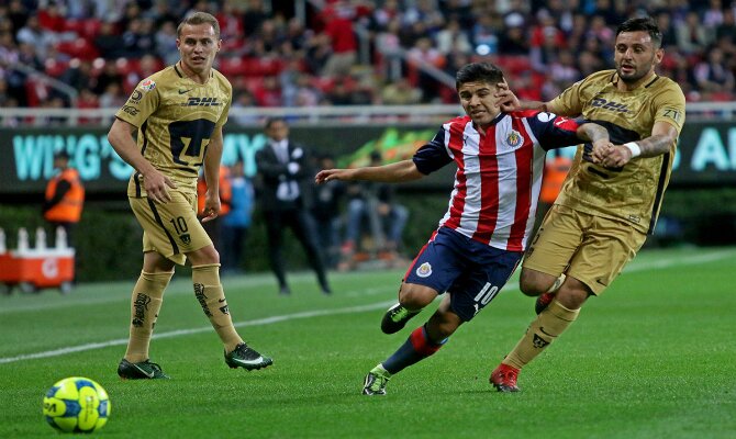 Pumas vs. Chivas – Análisis, cuotas y resultados del partido – 25/2/2018