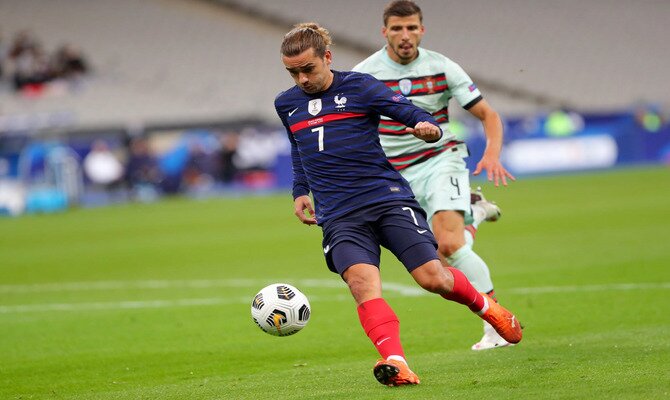 Griezmann es uno de los consolidados de los galos para el Francia vs Ucrania. Revisamos las mejores cuotas.
