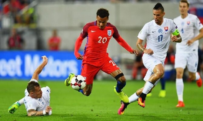 Inglaterra vs. Eslovenia – Análisis, cuotas y resultados del partido – 05/10/2017