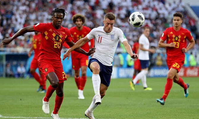 Inglaterra contra Bélgica por el tercer lugar