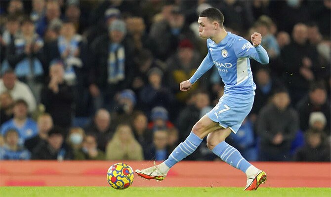 Phil Foden es una de las jóvenes figuras del Derby de Manchester entre Man City Vs Man United.