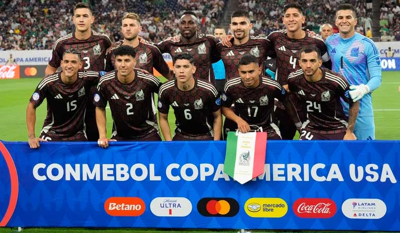 La Seleccion Mexicana que jugó ante Jamaica en Houston