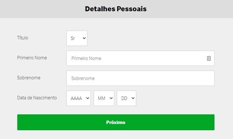 Registro en Betway