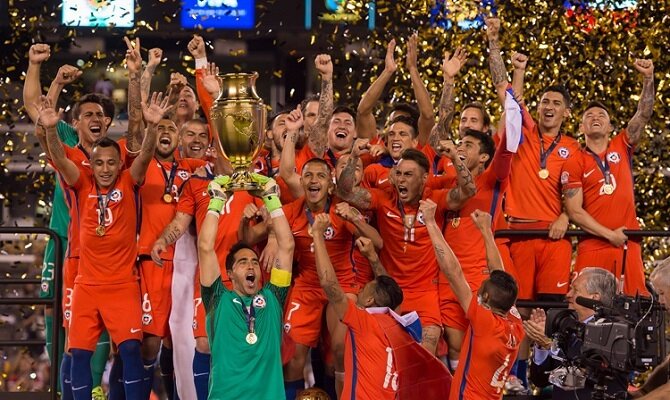 Chile se alzó como campeón de la pasada edición de la Copa América.