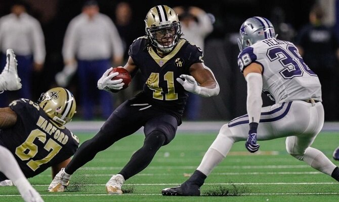 Los Santos de Nueva Orleans reciben a los Vaqueros de Dallas.