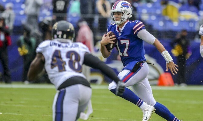 Los Bills de Búfalo reciben a los Cuervos de Baltimore