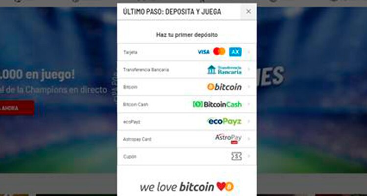 cómo depositar con Mastercard