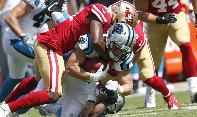 49's de San Francisco vs Panteras de Carolina