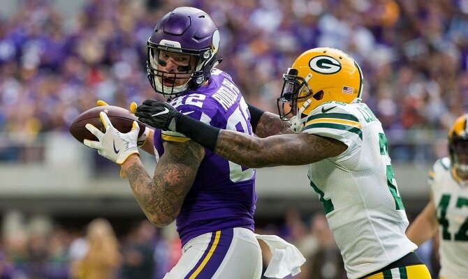 Los Vikingos de Minnesota buscan su segundo título divisional en fila.