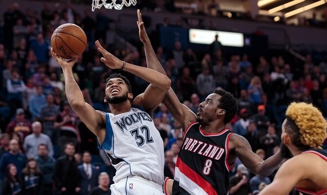 Minnesota Timberwolves vs Portland Trail Blazers – Análisis, cuotas y resultados del partido – 14/01/2018