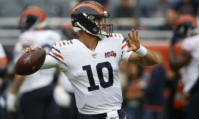 Mitchell Trubisky y los Osos de Chicago reciben a los Santos de Nueva Orleans